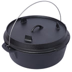 Pre-Seasoned Cast Iron Dutch Oven With Skillet Lid