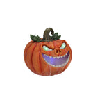 Halloween Pumpkin Monster Mist Maker, LED Light Up Fogger Figurine