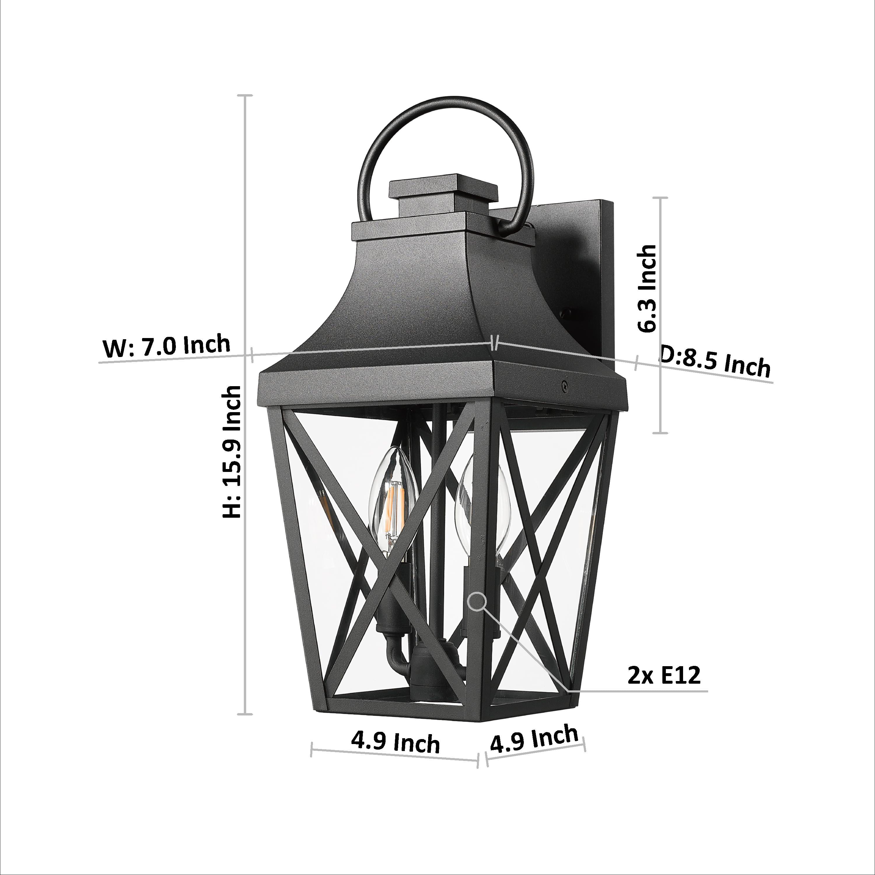 Waterproof Outdoor Wall Sconce