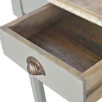 Solid Wood Hand Painted Writing Desk, 1-Drawer