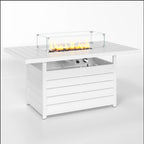 54.3 Inches Outdoor Patio Fire Pit Table