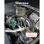 Turbo Boost Leak Tester with 4" & 3" Aluminum End Cap