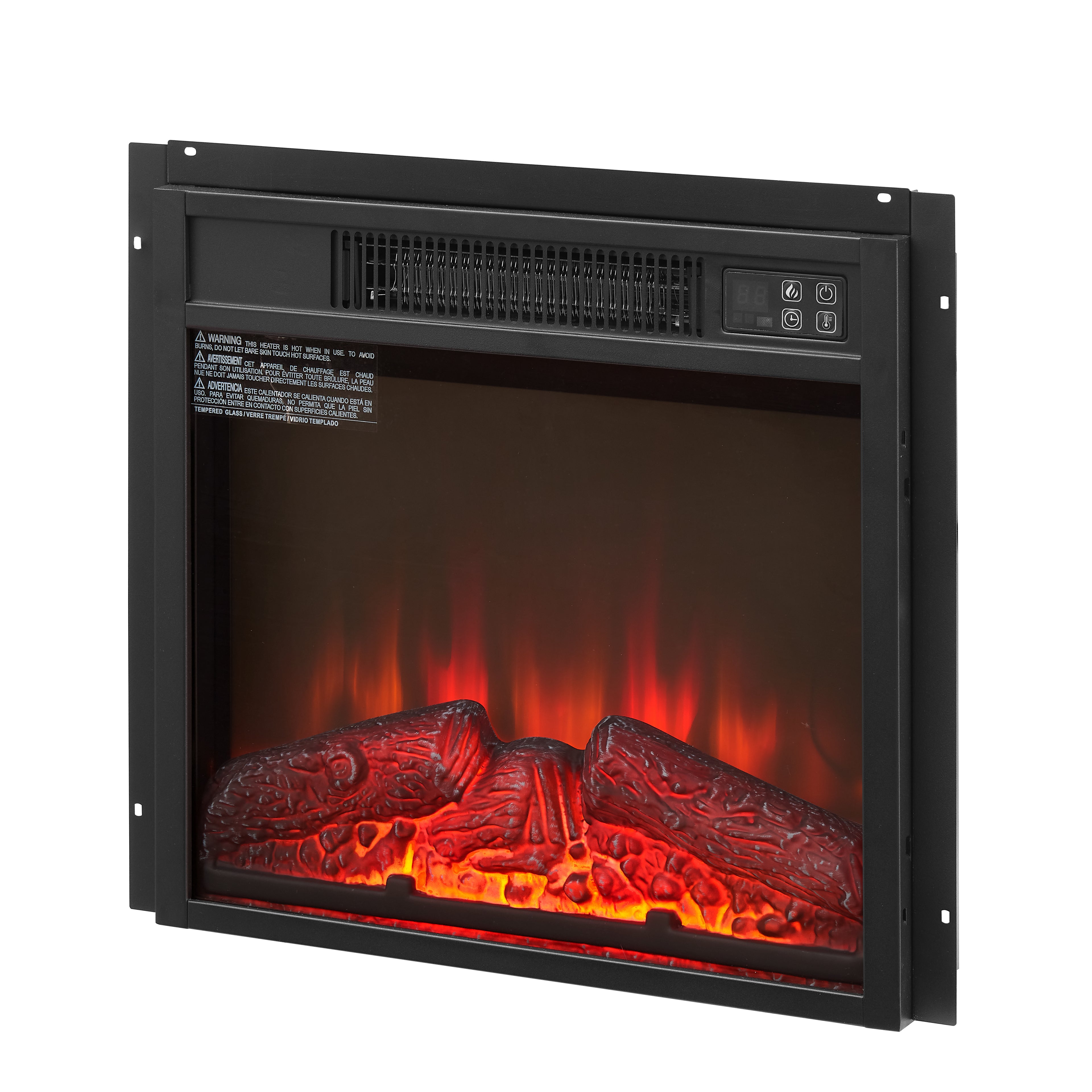 Electric Fireplace Insert 18"