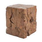 Amira Outdoor and Indoor Stump Shape MGO Side Table