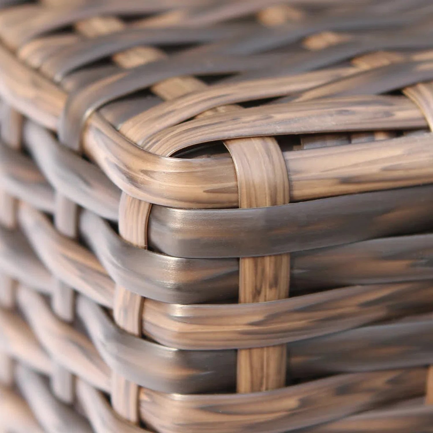 Fully Assembled Outdoor Wicker Sofa Set with Cushions