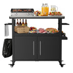 Outdoor Grill Cart with Storage