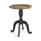 End Table (Natural + Black)