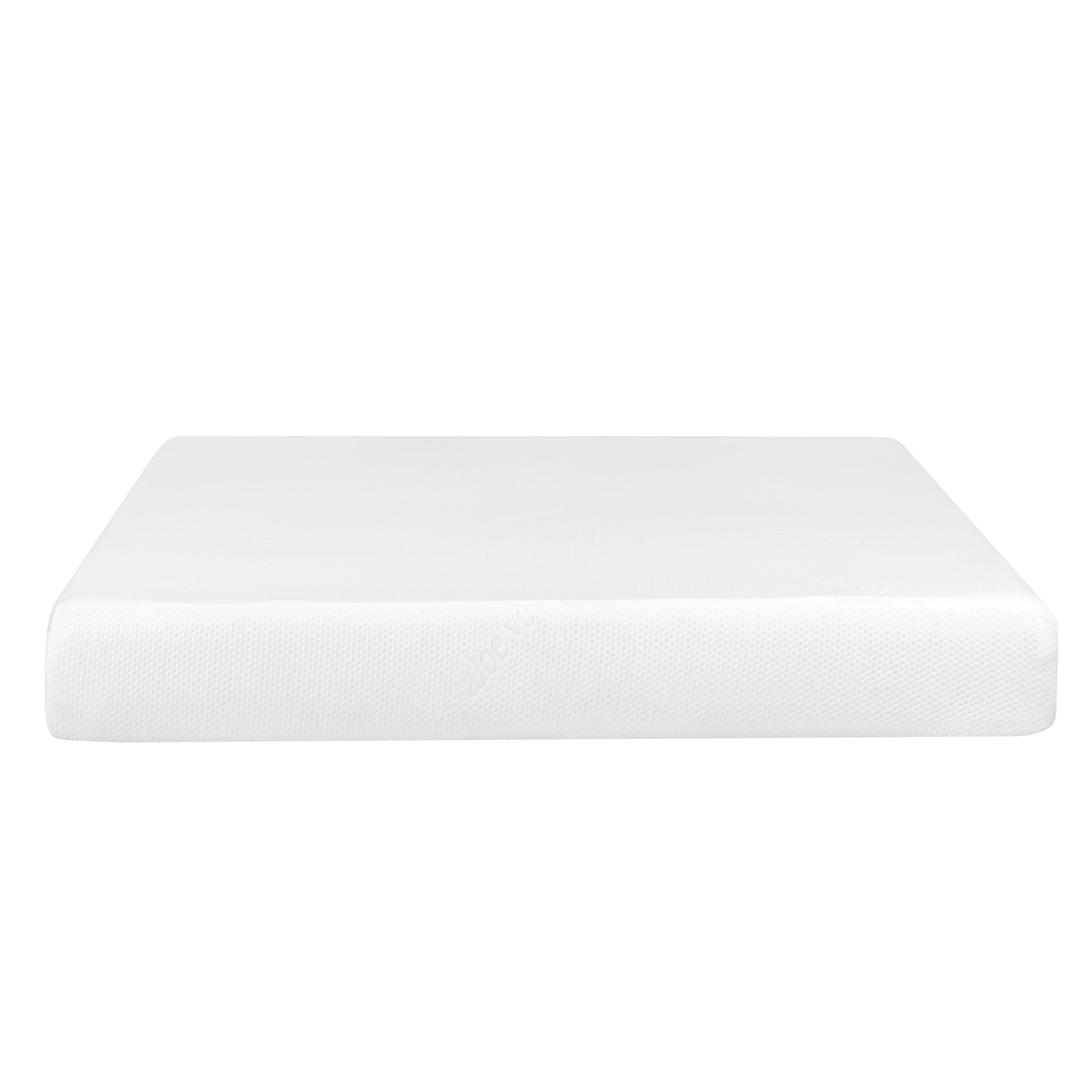 Plush 8" Medium Gel Memory Foam Mattress for King Size Bed in a Box
