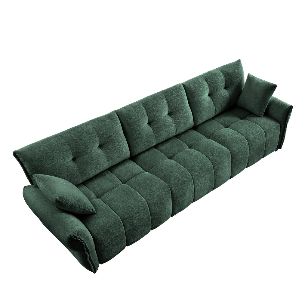 3-Seater Sofa Set with Pillows
