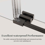 Frameless Single Sliding Shower Doors