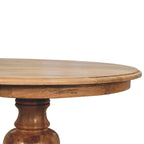 Solid Wood Round Turned Dining Table