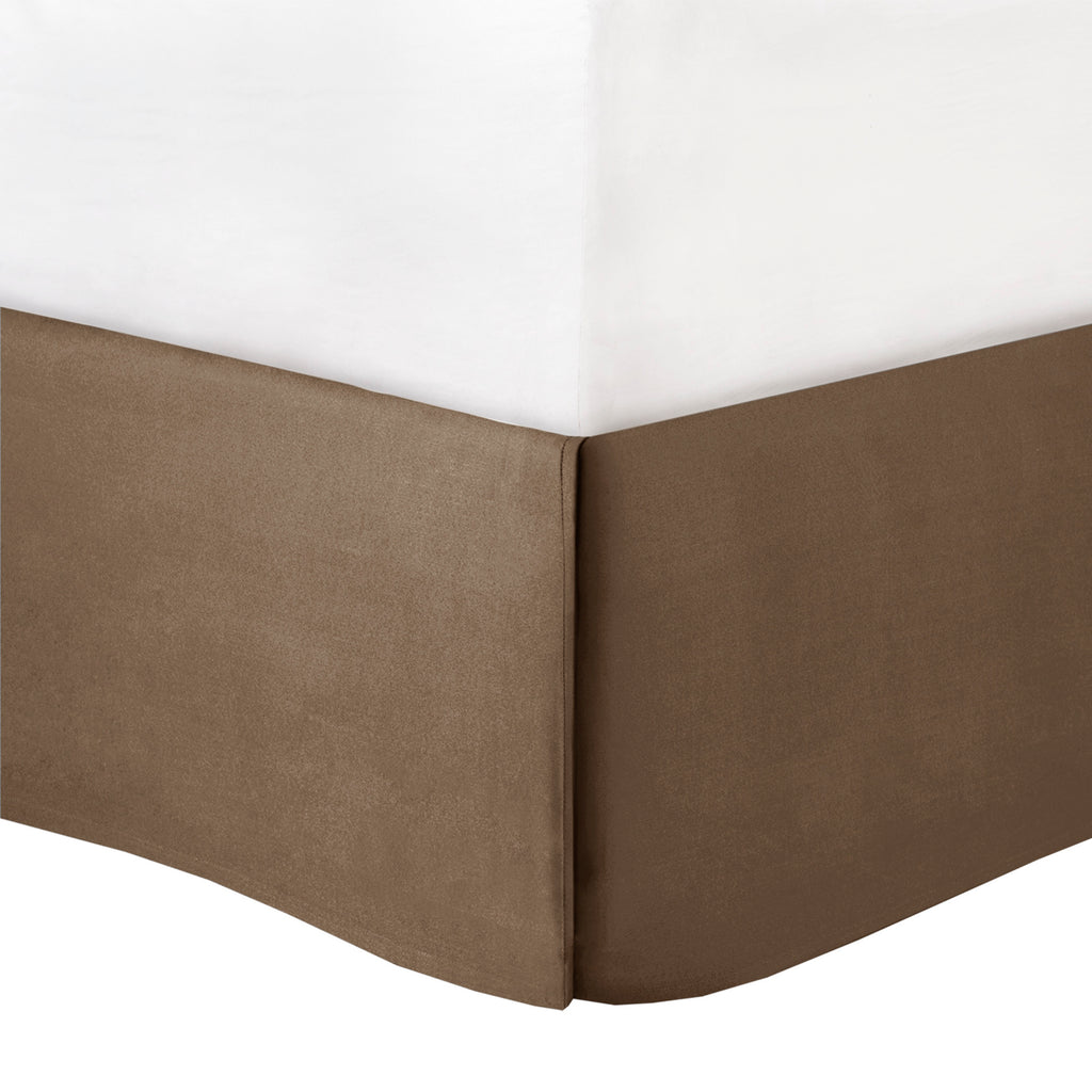 7 Piece Comforter Set - Taupe/Brown King