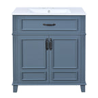 30'' Bathroom Vanity with Ceramic Sink