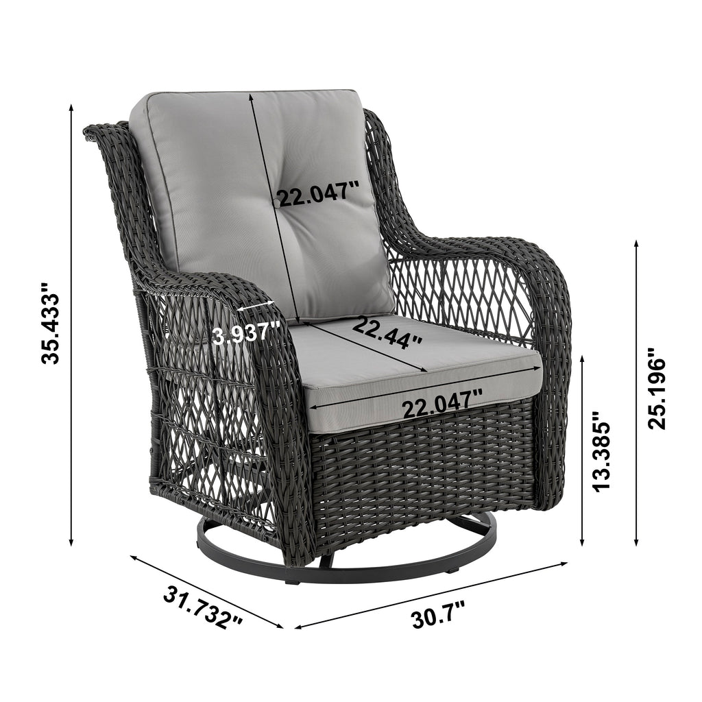 Fruttuo 3-Piece Conversation Set
