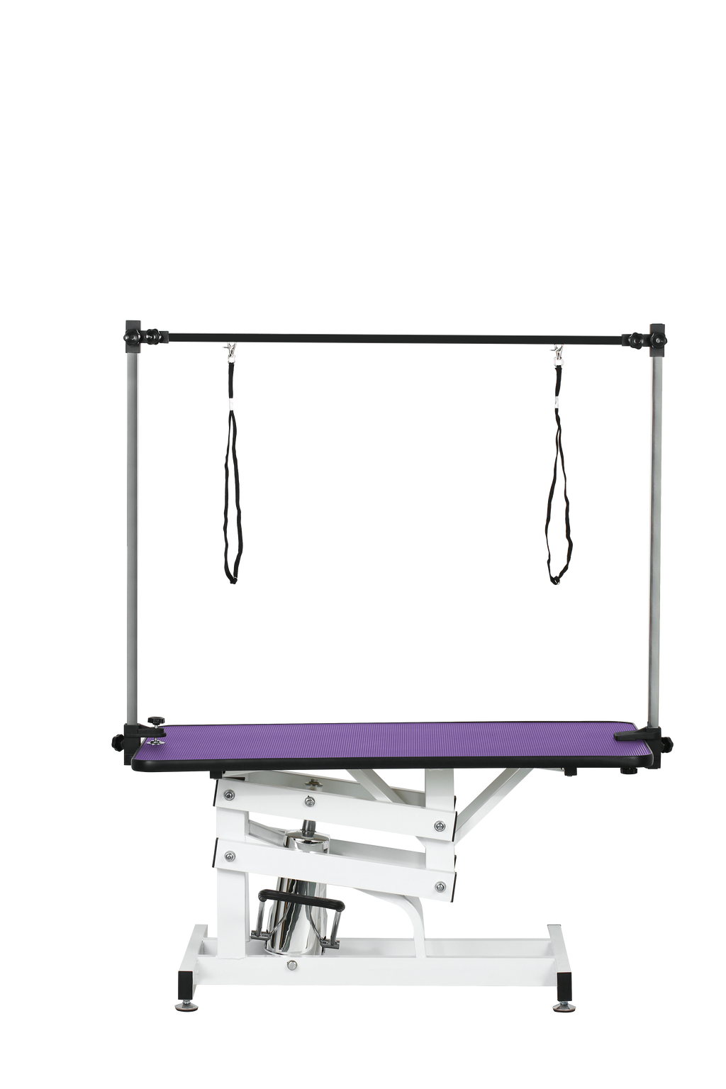 42.5-Inch Hydraulic Pet Grooming Table With "H" Arm