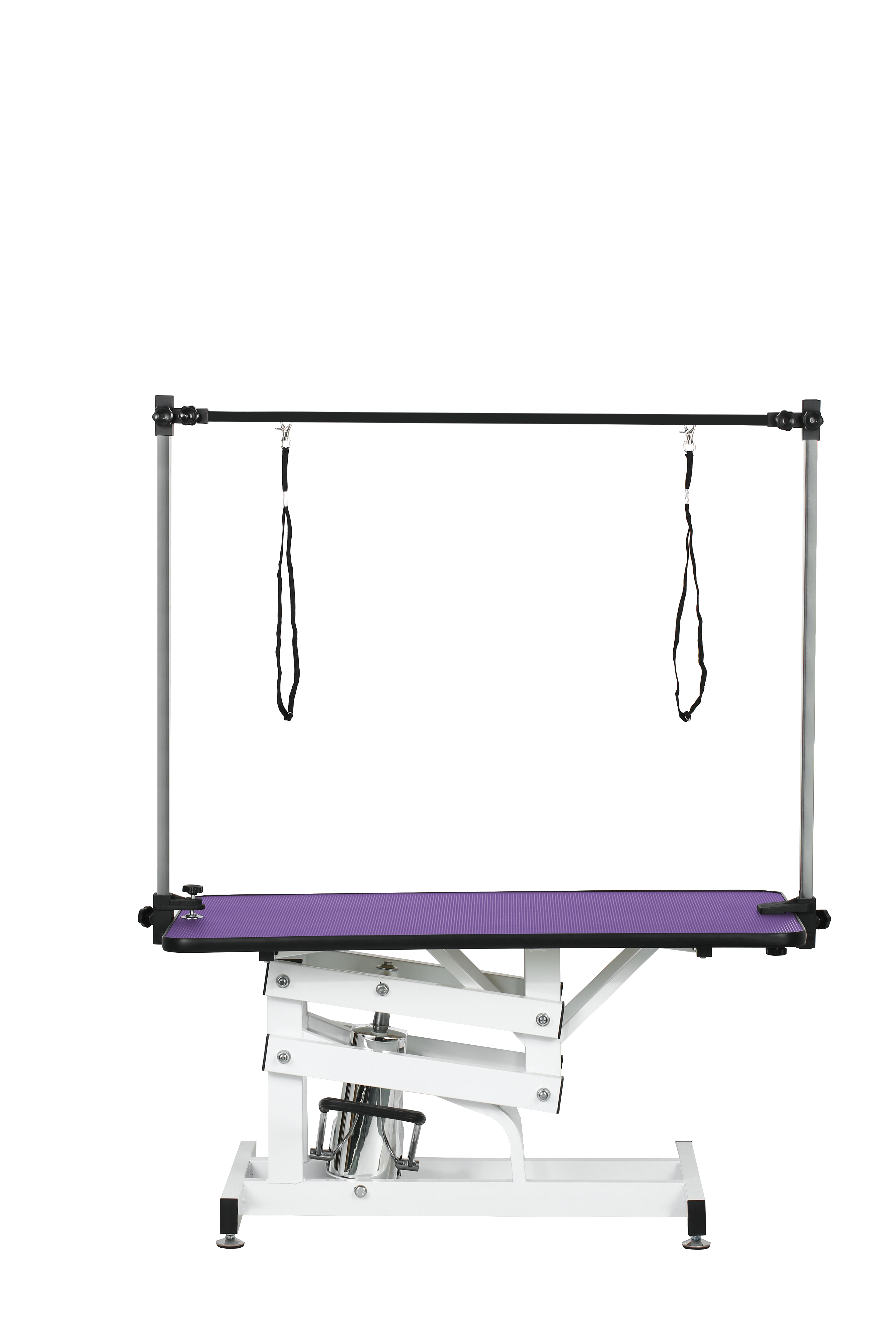 42.5-Inch Hydraulic Pet Grooming Table With "H" Arm