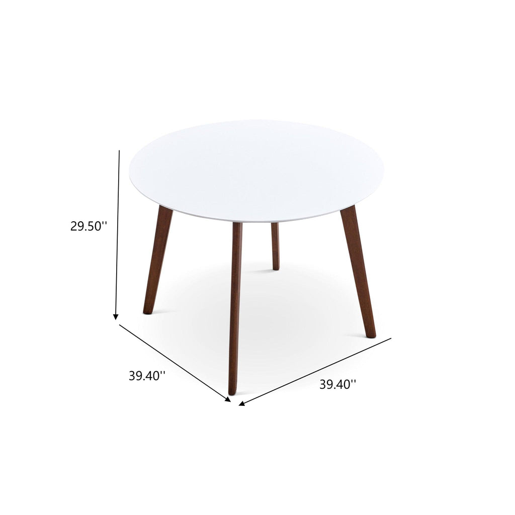 Minimalist Mid Century Modern Dining Table