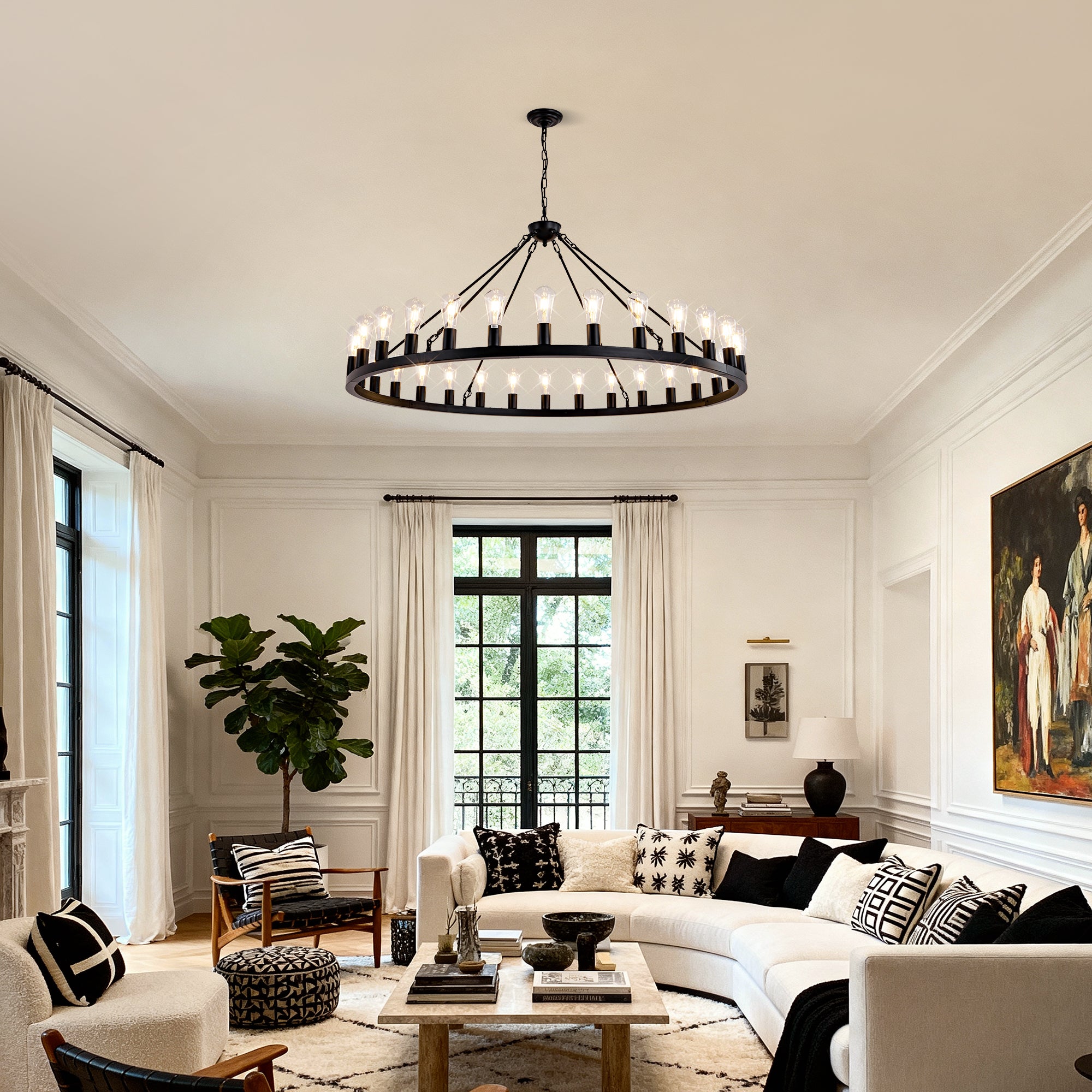 64 Inch Matte Lamp
