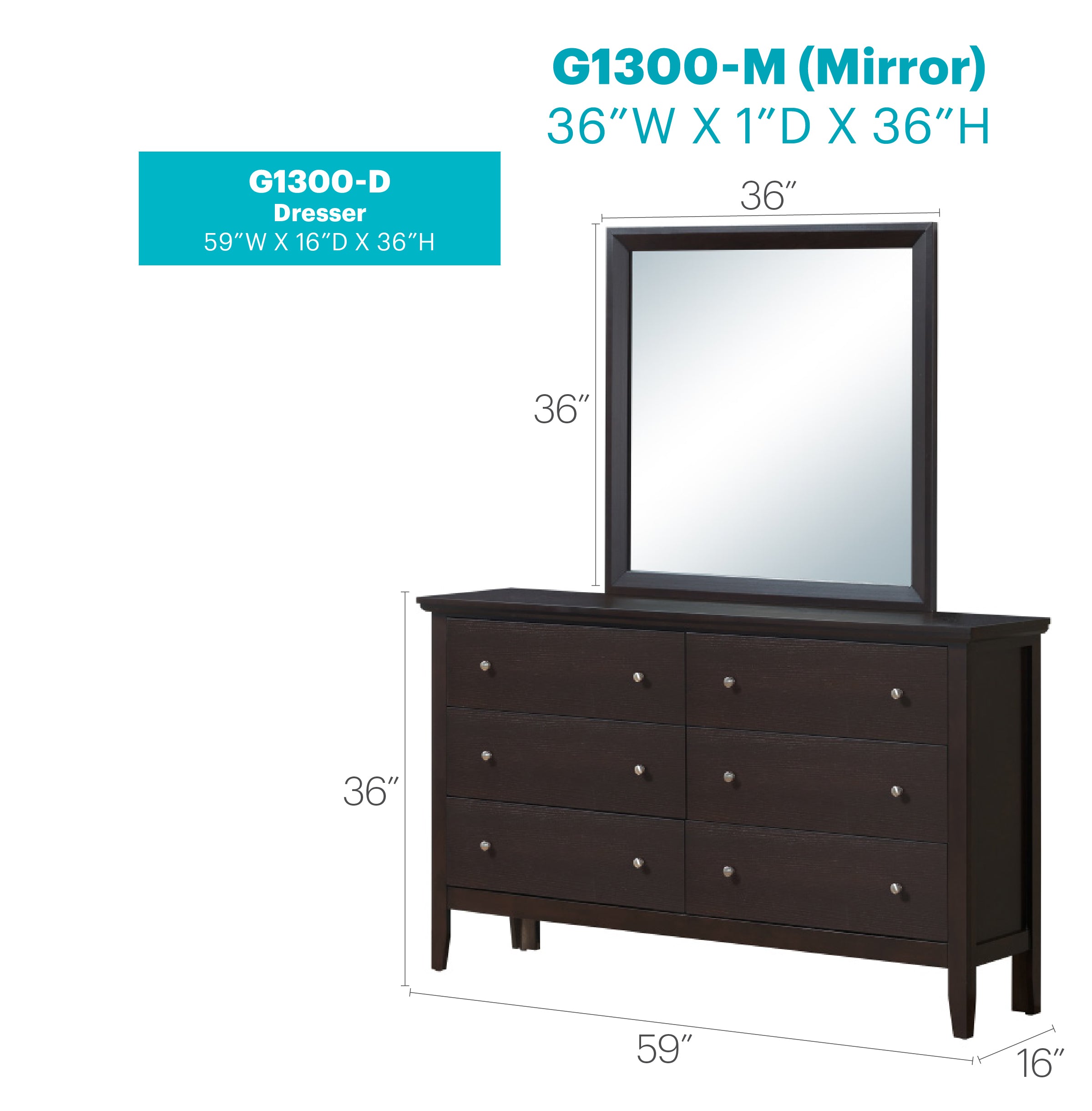 Primo G1300-D Dresser