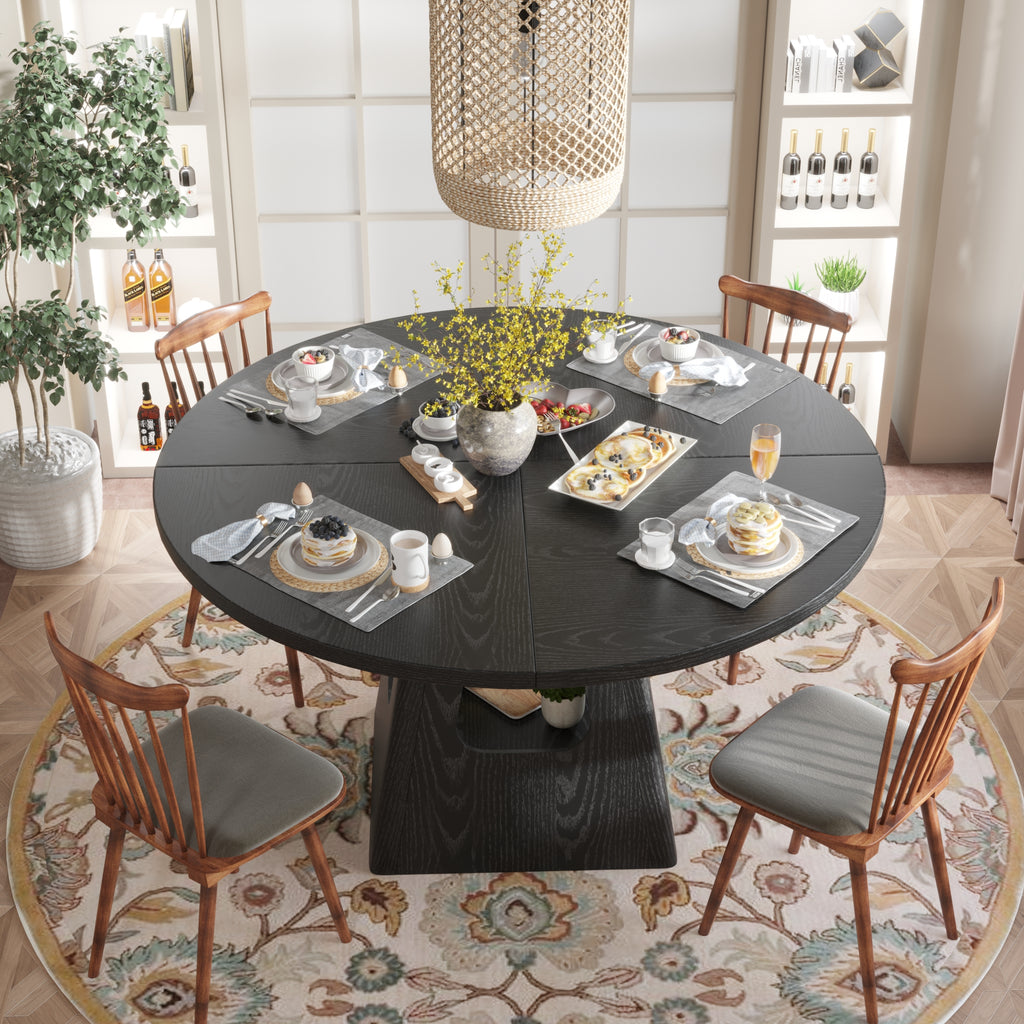 Round Dining Table for 4-6