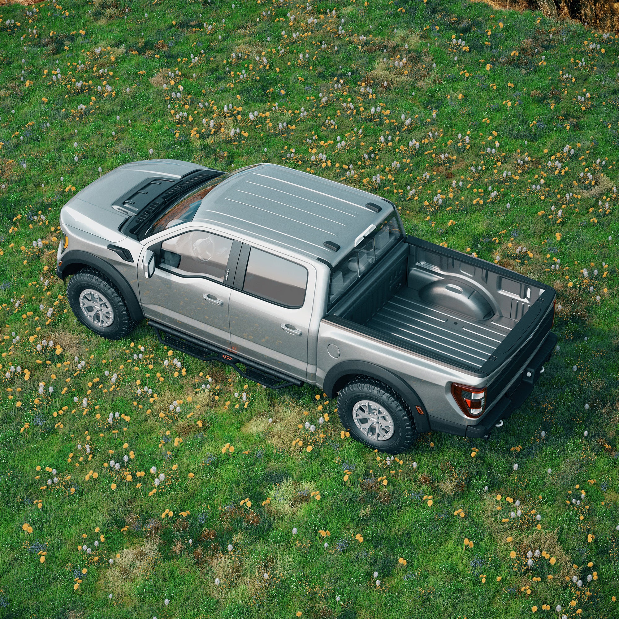 Running Boards for 2015-2026 Ford F150 & Super Duty Crew Cab