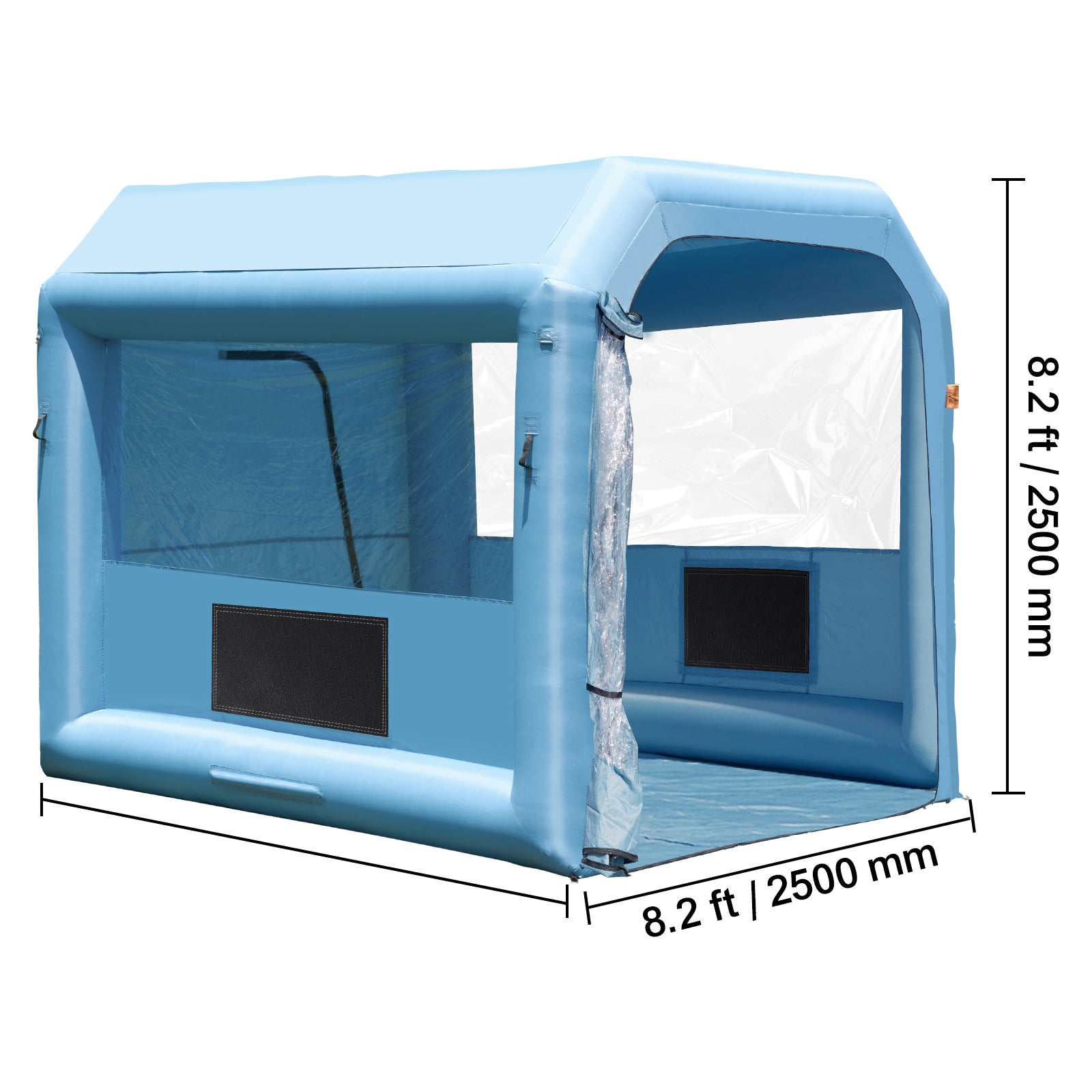 Inflatable Paint Booth - 9.8 x 8.2 x 8.2 ft