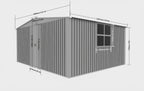 13x11ft New Outdoor Storage Shed