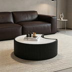 Light Sintered Stone Top Coffee Table