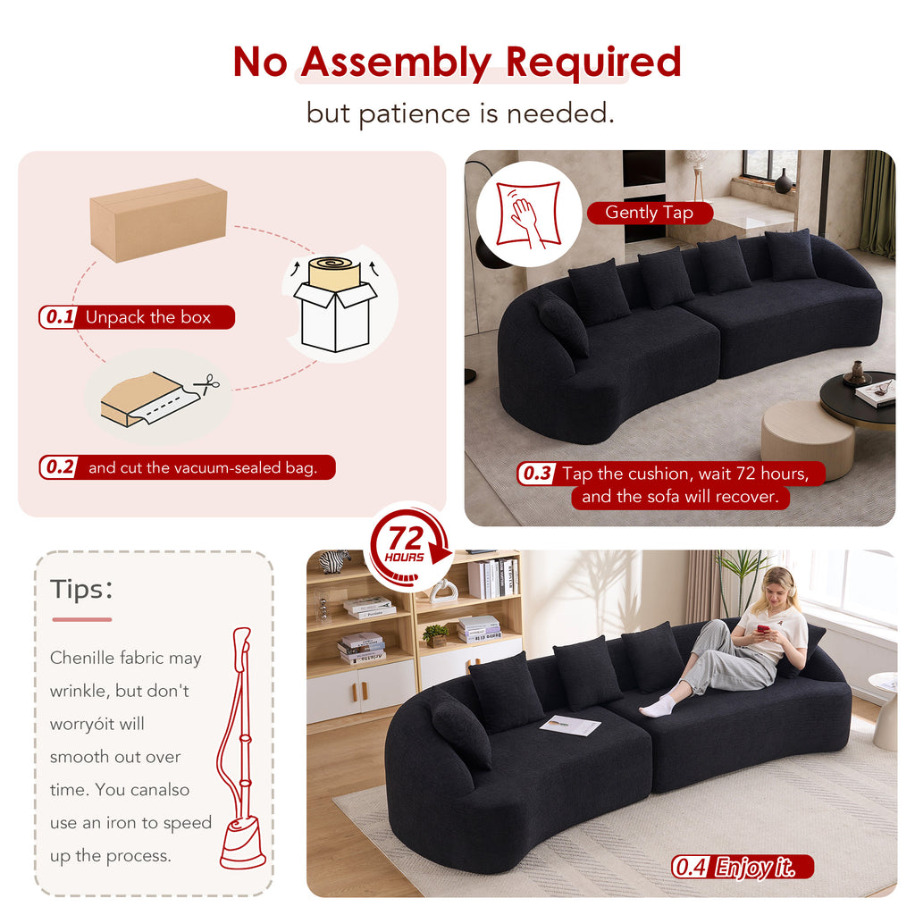 Compression Sponge Sofa