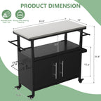 Outdoor Grill Cart with Storage