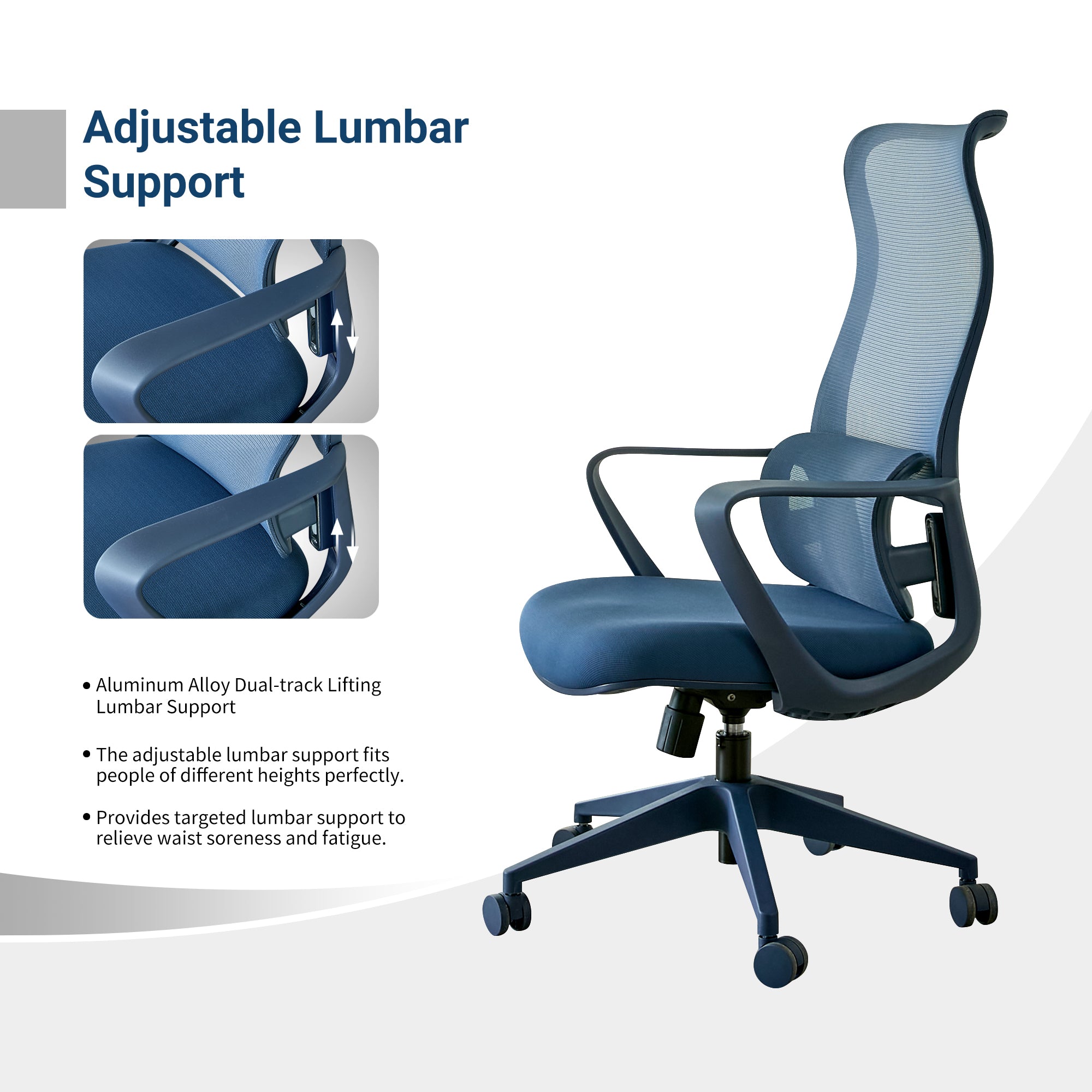 Ergonomic Colorful Office Chair