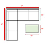 4-Person Outdoor Seating Group with Cushions
