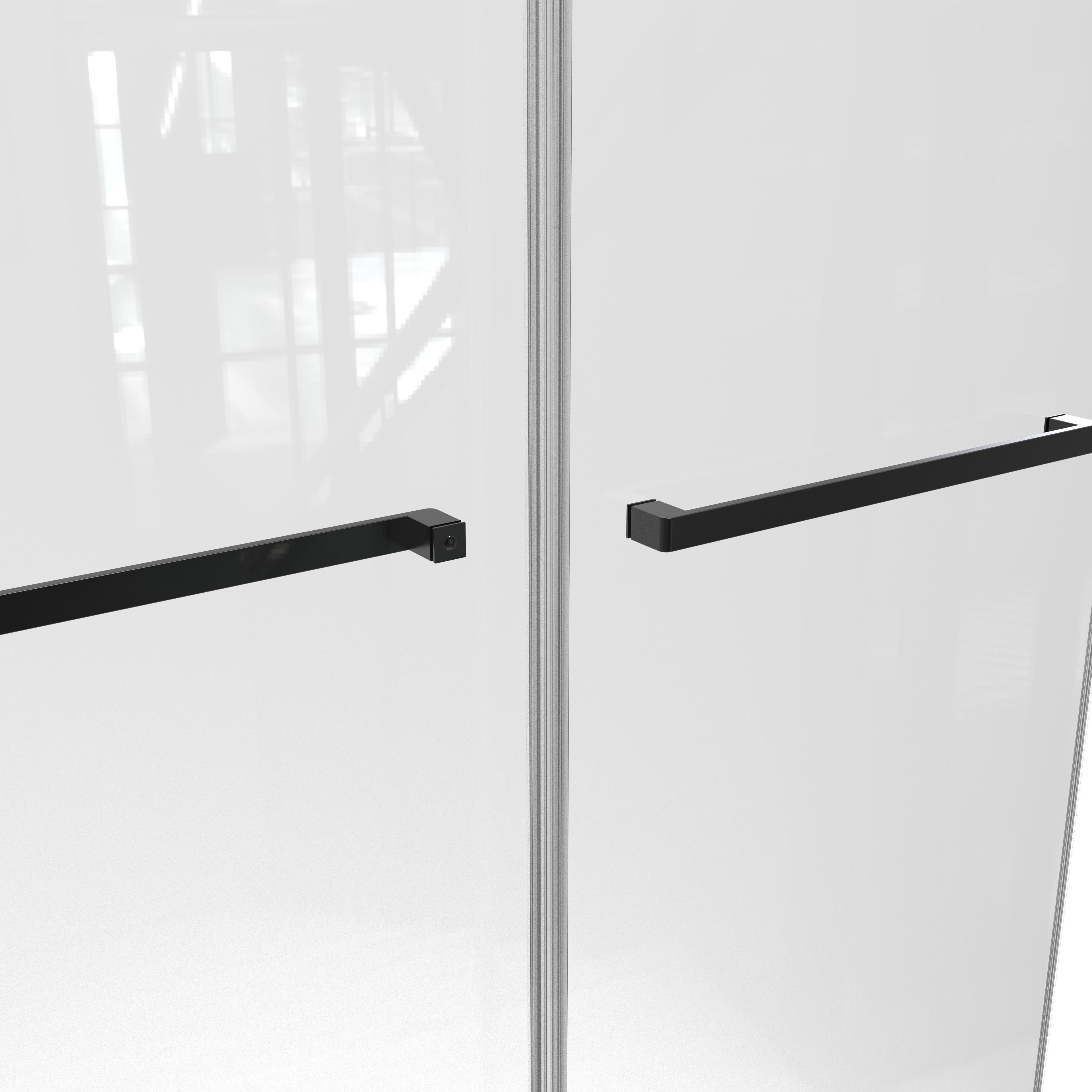 60"W x 75"H Double-Sliding Shower Door Matte