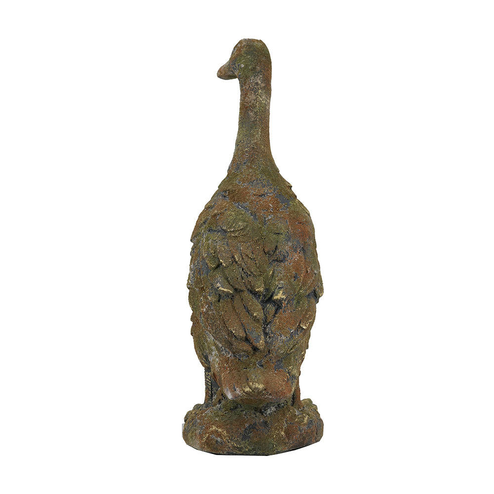 Farmhouse Duck Figurine, 12 x 8.3 x 23 Inches, Magnesium Oxide