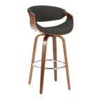 Mid-Century Modern Barstool Set of 2