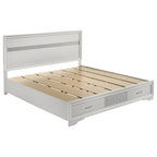 May 2-Drawer Platform Eastern King Storage Bed