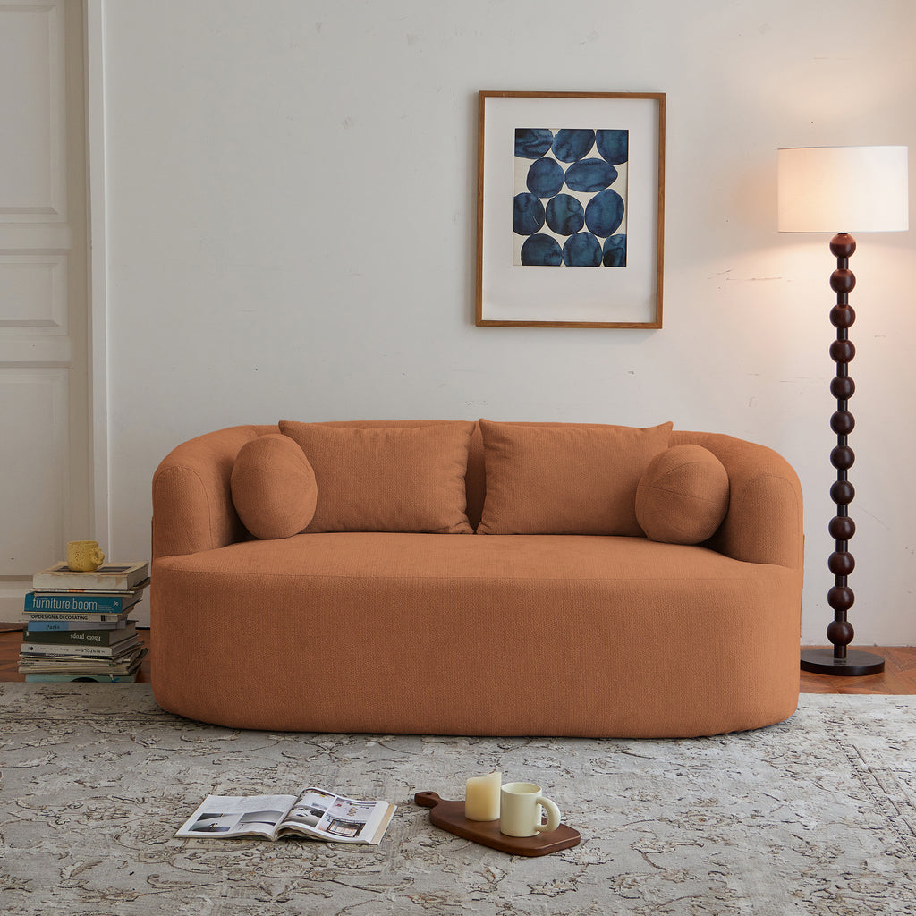 Sofa-in-a-Box Memory Foam 2-Seater Couch