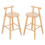 Grove Indoor Rubberwood Barstool