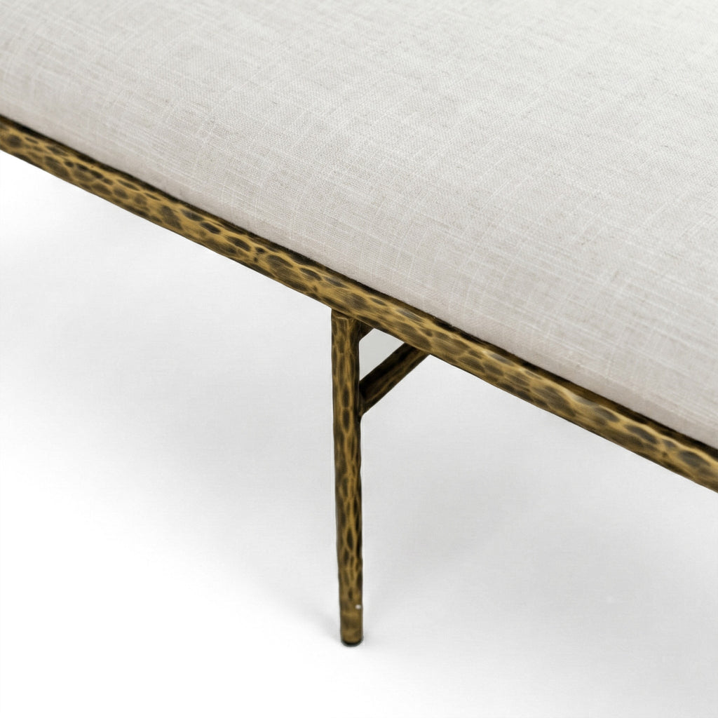 Contemporary Style 1pc Bench Matte