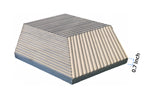 Hexagon Carrara Gray Marble Wall Décor