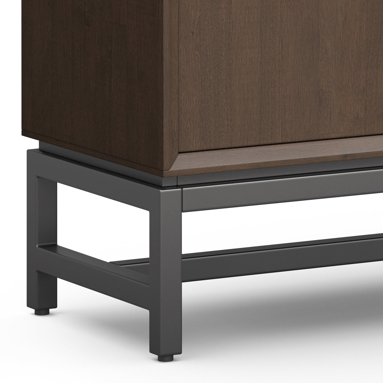Banting 39 inch Wide Solid Wood Medium Storage Cabinet