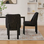 21.46" Wide Modern Minimalist Dining Chair Set of Two