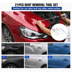 21 Pcs Paintless Dent Repair Rods Kit