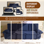 94.5" King Size 3-in-1 Convertible Sleeper Sofa Bed