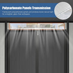 6x11FT Outdoor Resin Storage Shed