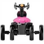12V Electric Kids Pedal Go Kart - Magenta