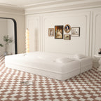 Modern Floor Sofa with 2 Pillows
