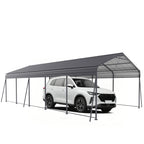 Heavy Duty Metal Carport 13 × 26.5 FT
