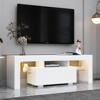 Entertainment TV Stand with LED Light