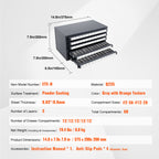 Tap Dispenser Cabinet - Five-Drawer Organizer for Taps